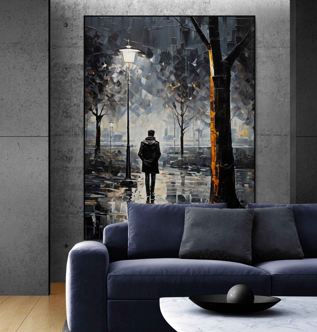 Canvas Print: "Solitary Reflection"
