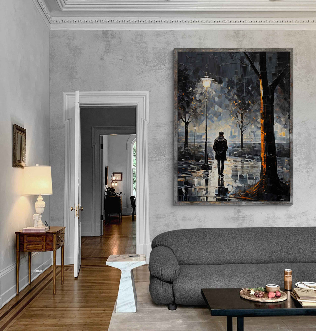 Canvas Print: "Solitary Reflection"