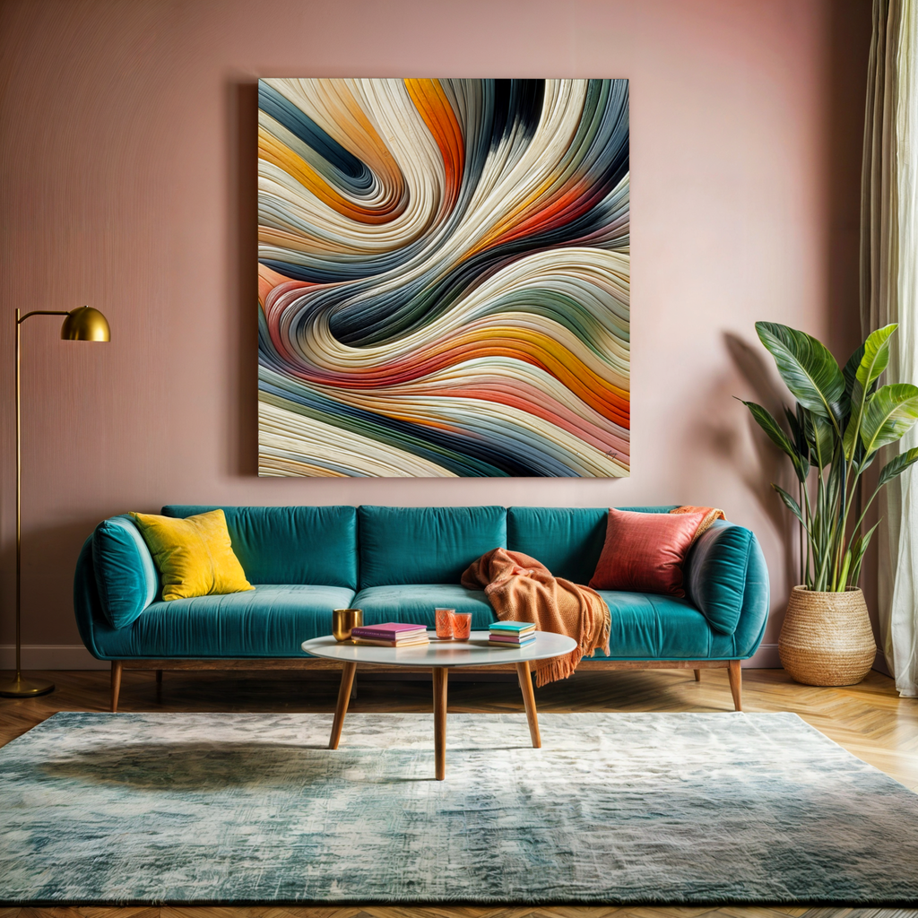 Canvas Print: "Spectral Swirl"