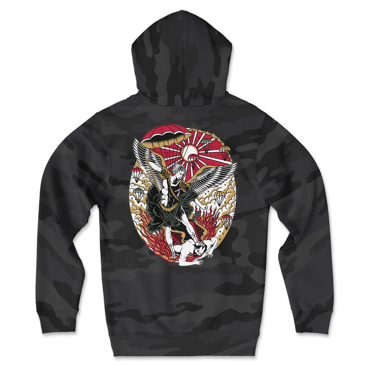 St. Michael Traditional Camo Hoodie