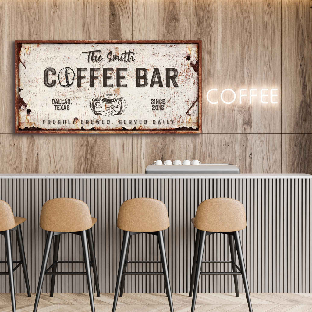 Coffee Bar Sign IV