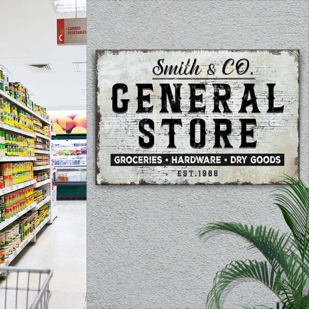General Store Sign