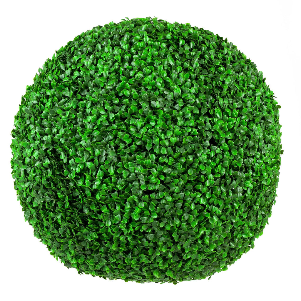 Boxwood Artificial Topiary Ball Set of 2 15in – UV Resistant