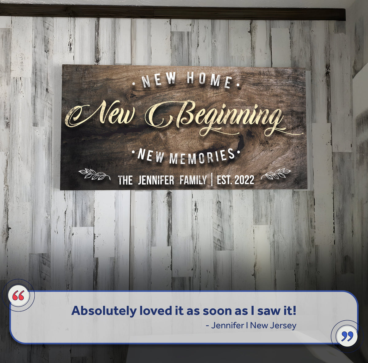 New Home Sign II
