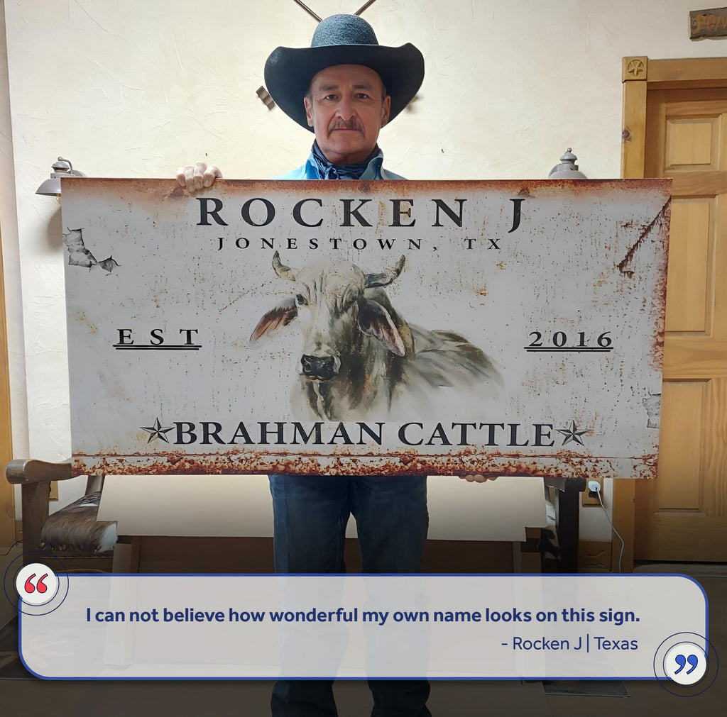 Brahman Cattle Sign II