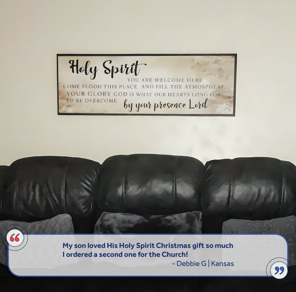 Holy Spirit You Are Welcome Here Sign VI