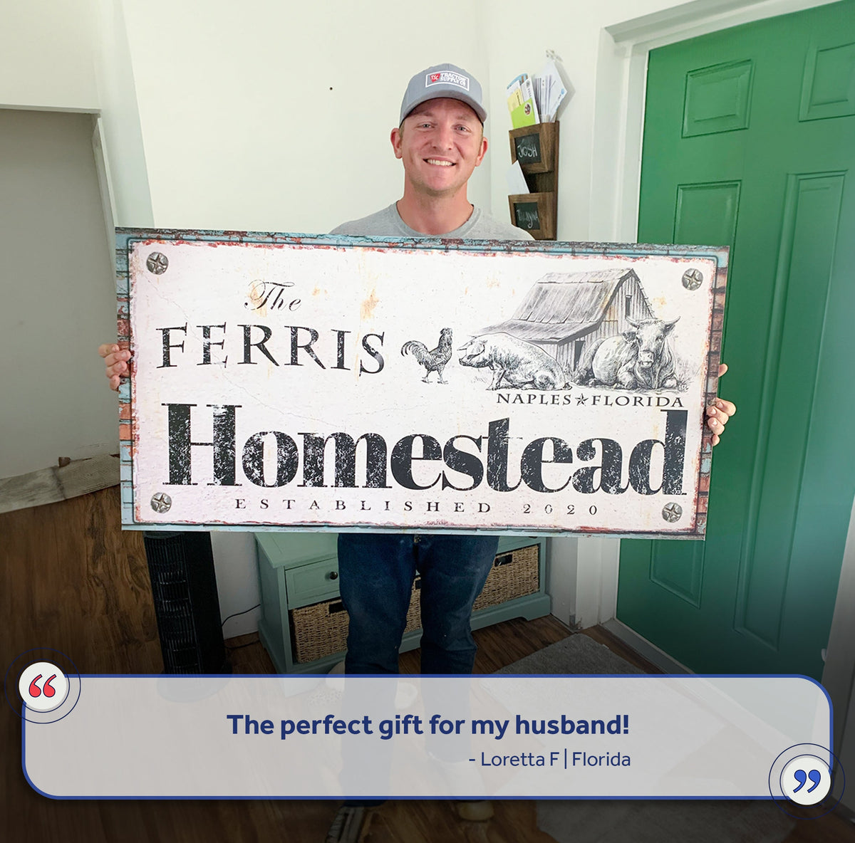Homestead Sign III