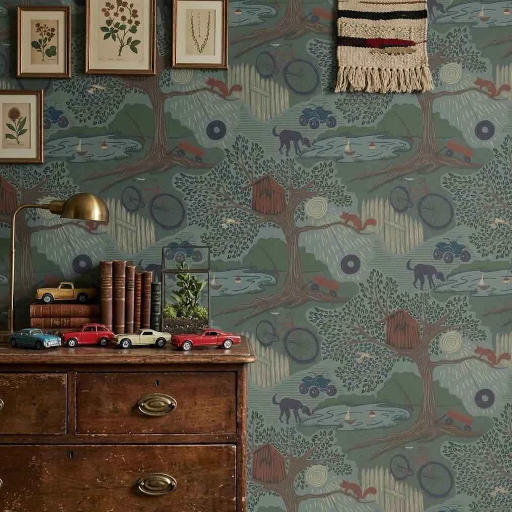 Kaleo Wallpaper by Karen and Marisa Designs