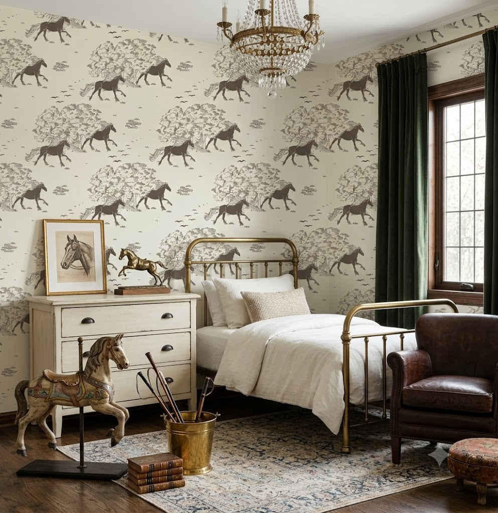 Sylvie Wallpaper by Telas Design Studio