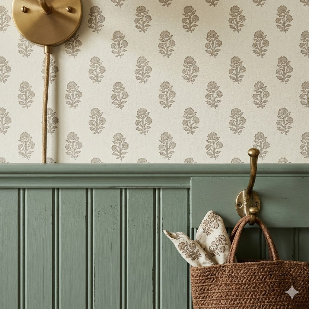 Prudence Wallpaper by Daphne and Sage
