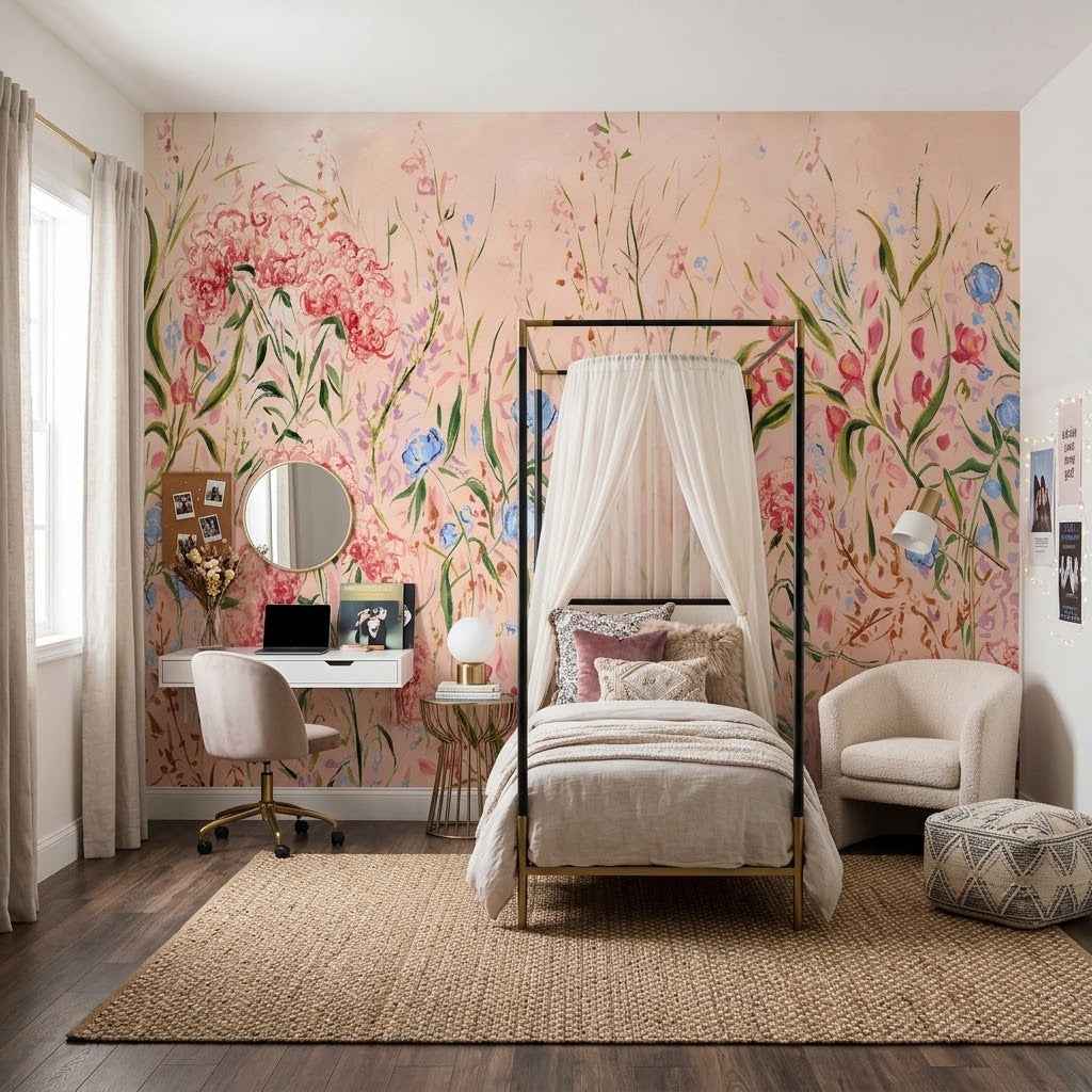 Florrie Wallpaper by Ashton Elizabeth Creative
