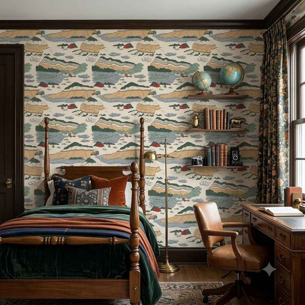Rio Wallpaper by Seedpod Design