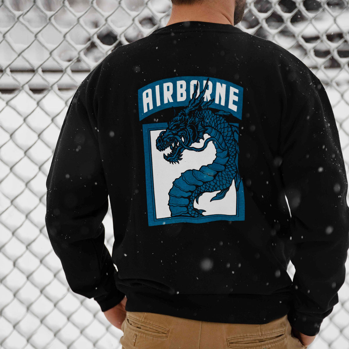 18th Airborne Dragon Remastered Crewneck