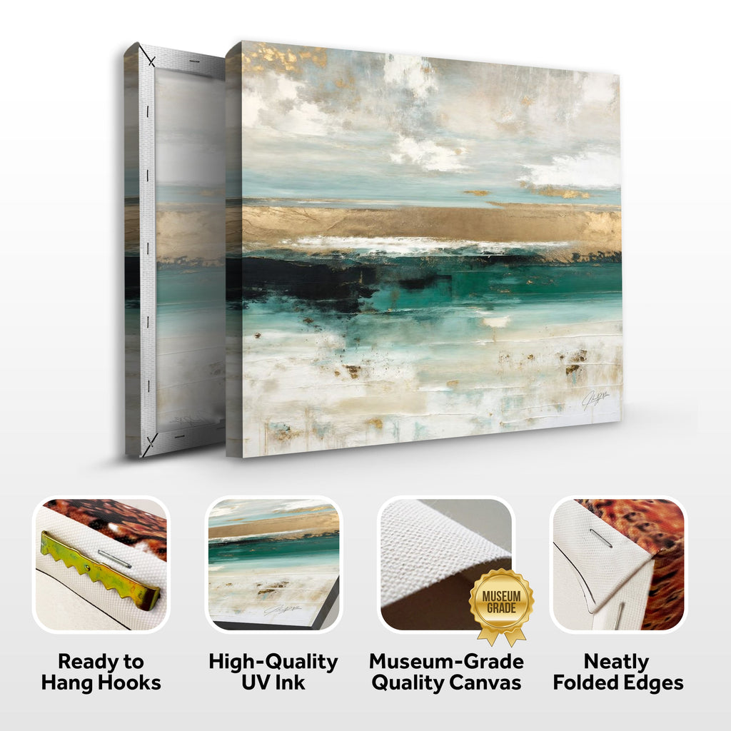 Canvas Print: "Coastal Echoes"