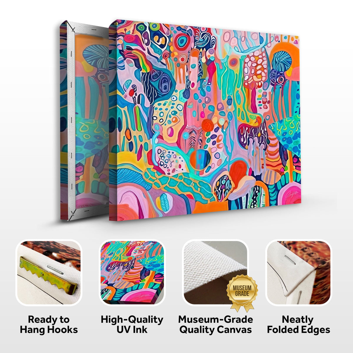 Canvas Print: "Kaleidoscopic Voyage"