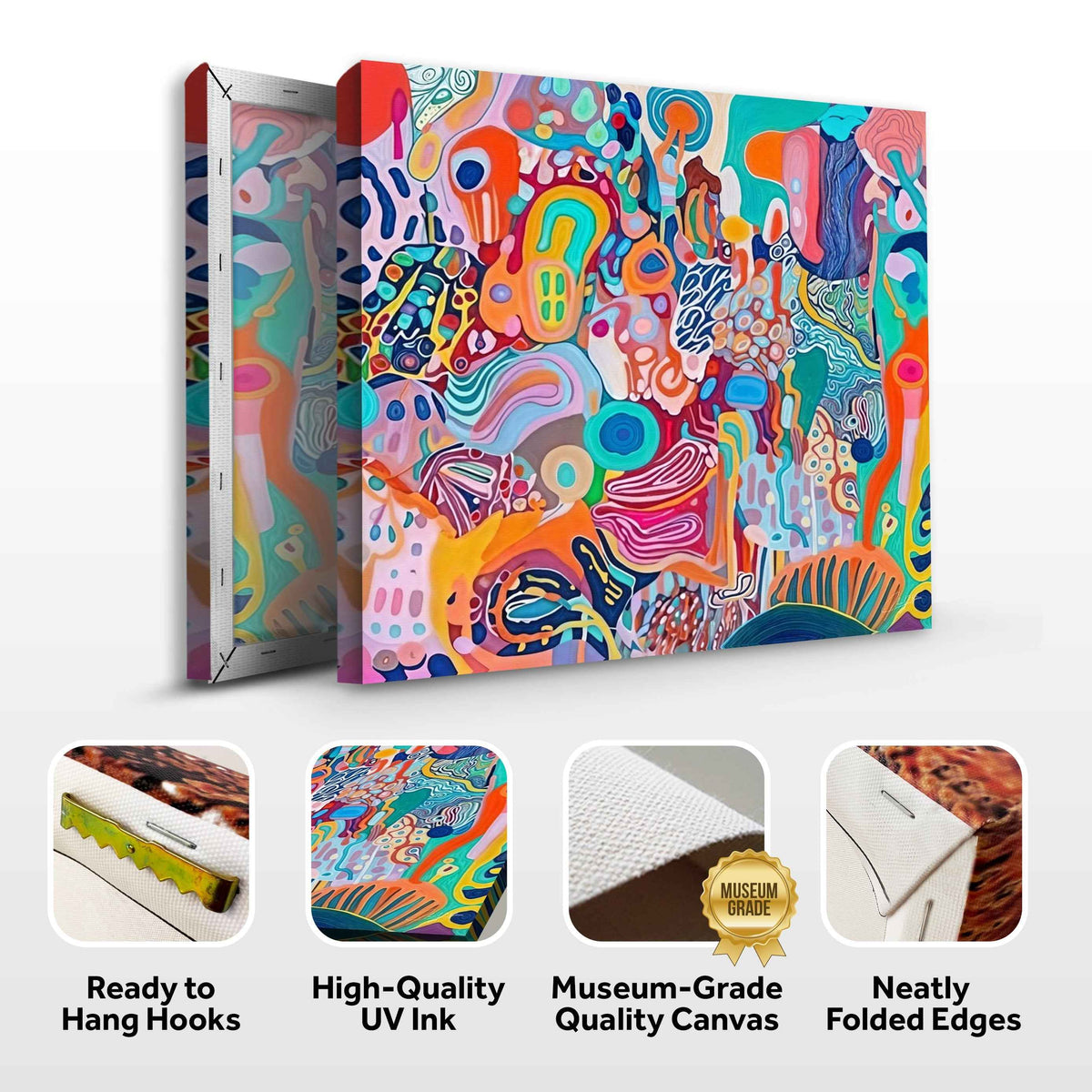 Canvas Print: "Kaleidoscopic Voyage II"