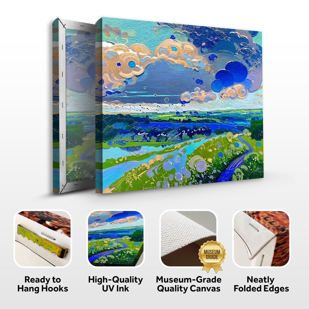 Canvas Print: "Cloud Dance"