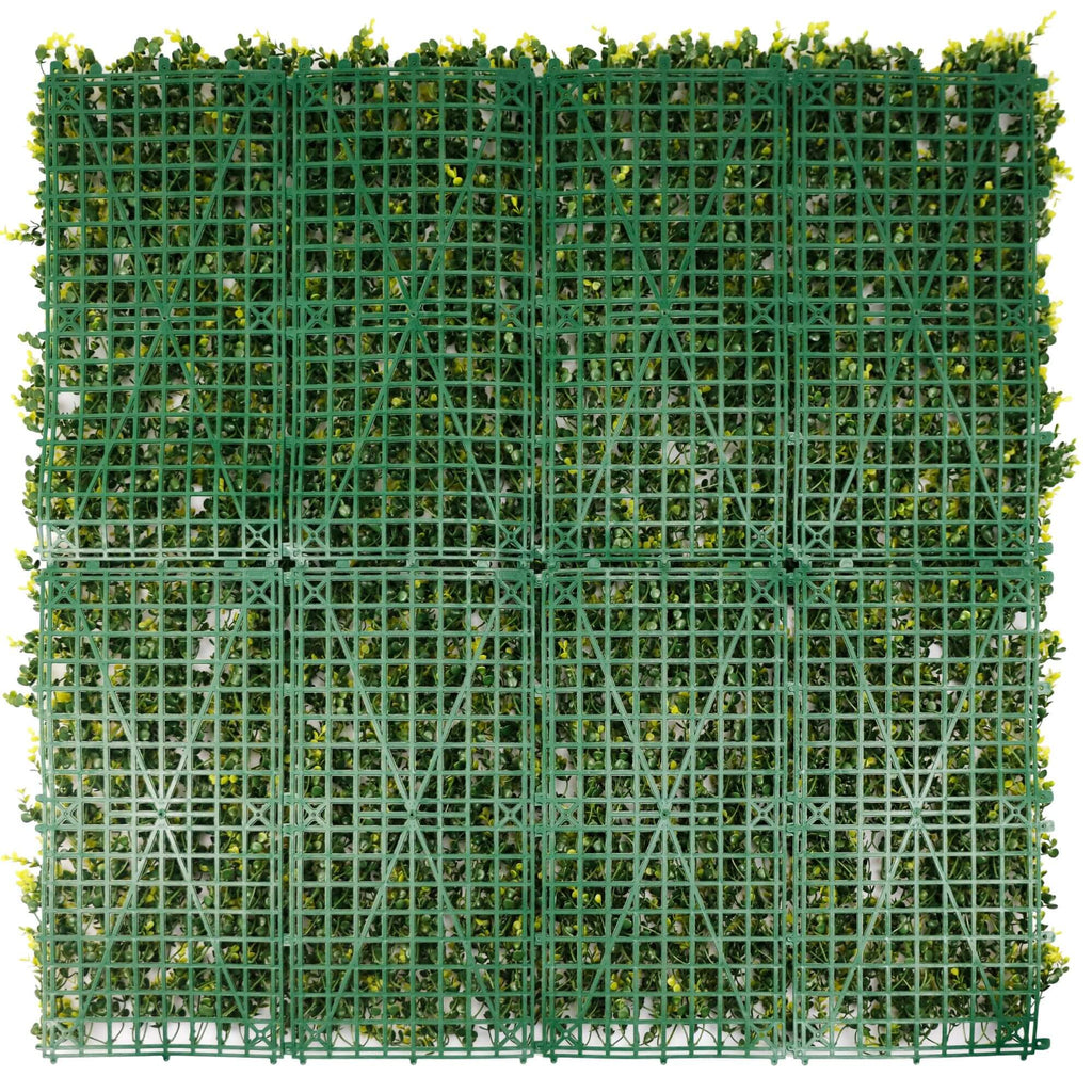Sample Panel – Yellow English Boxwood Green Wall (Small Sample)