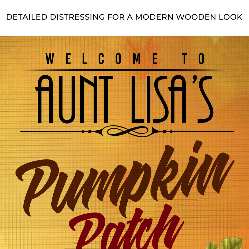 Pumpkin Patch Sign VII
