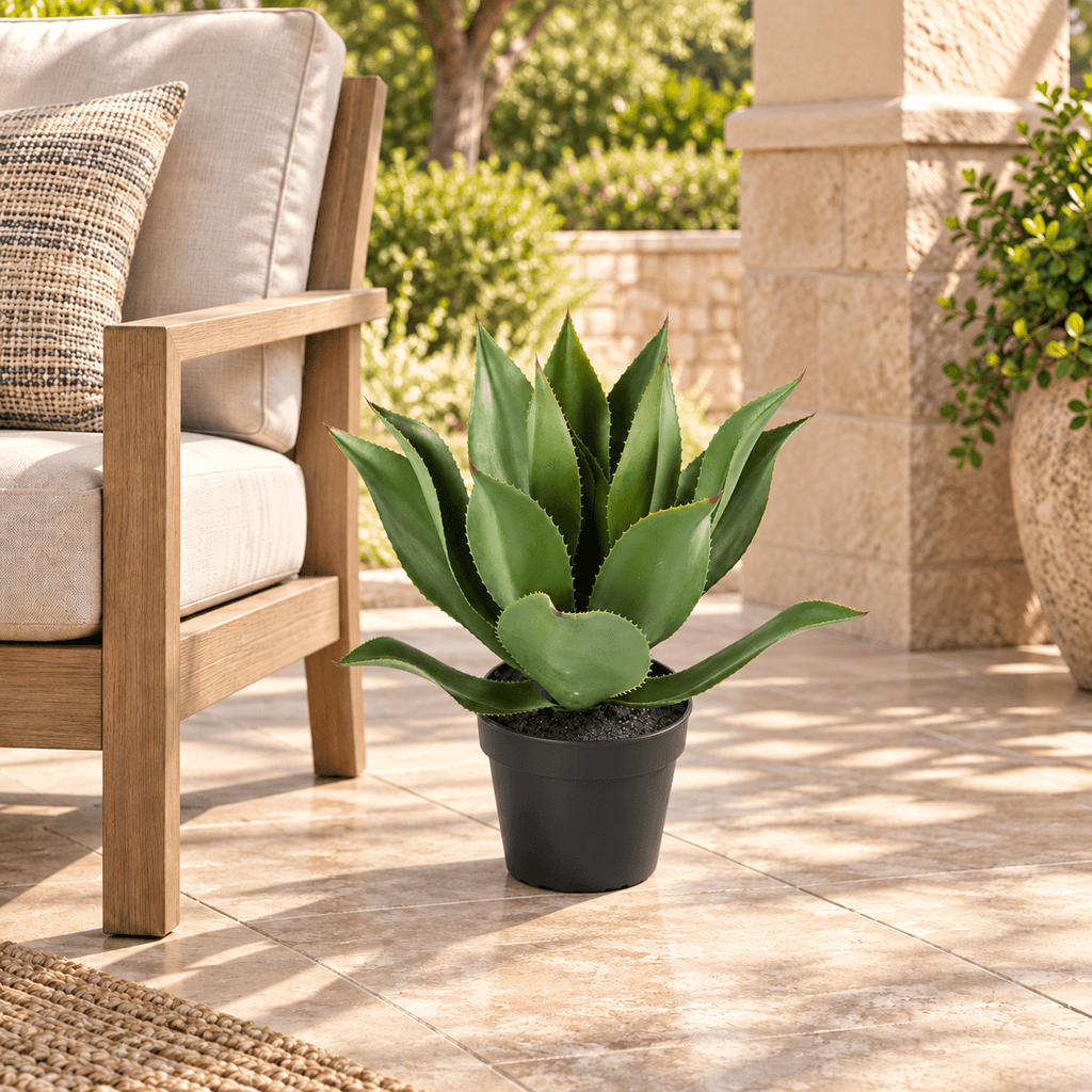 Agave Artificial Tree 21.7in – UV Resistant