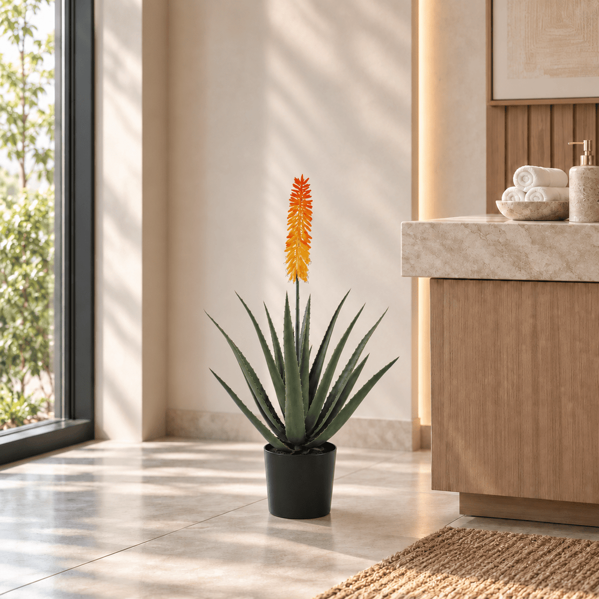 Aloe Vera Artificial Tree 33.5in