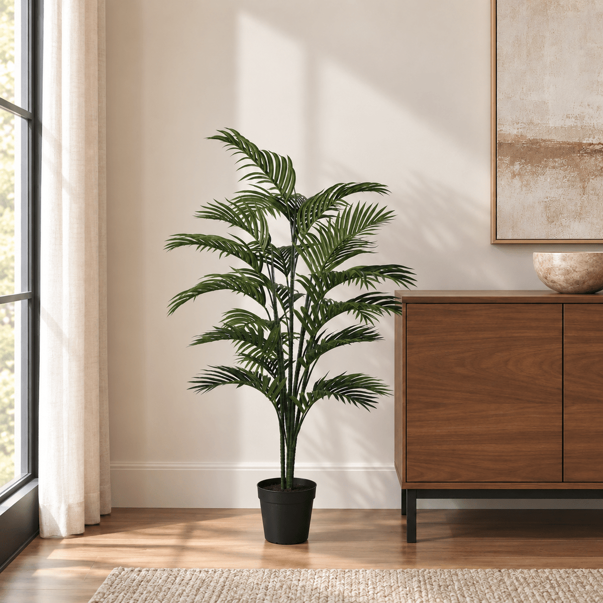 Areca Palm Artificial Tree 47.2in