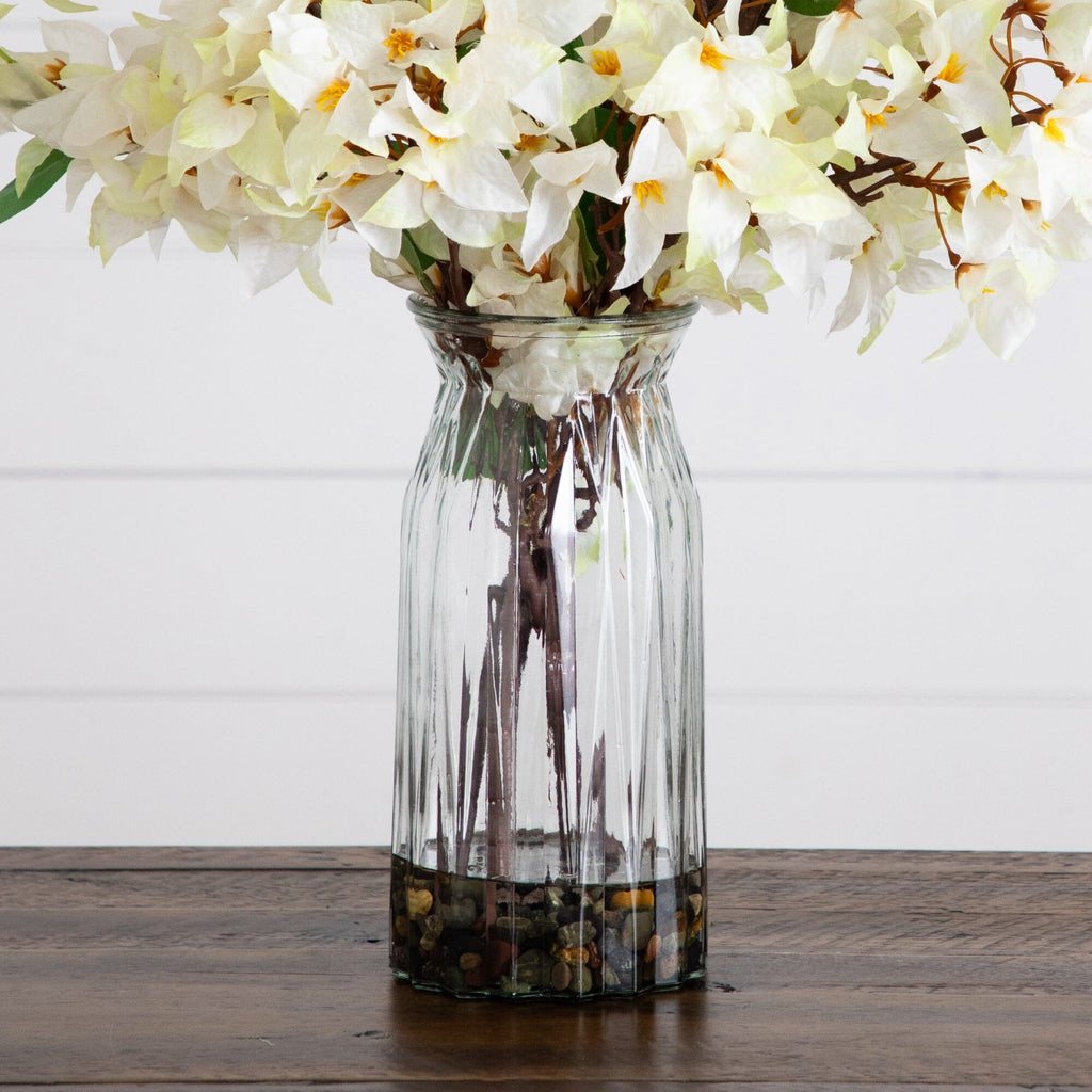 31” Artificial Pink Bougainvillea Arrangement in Vase