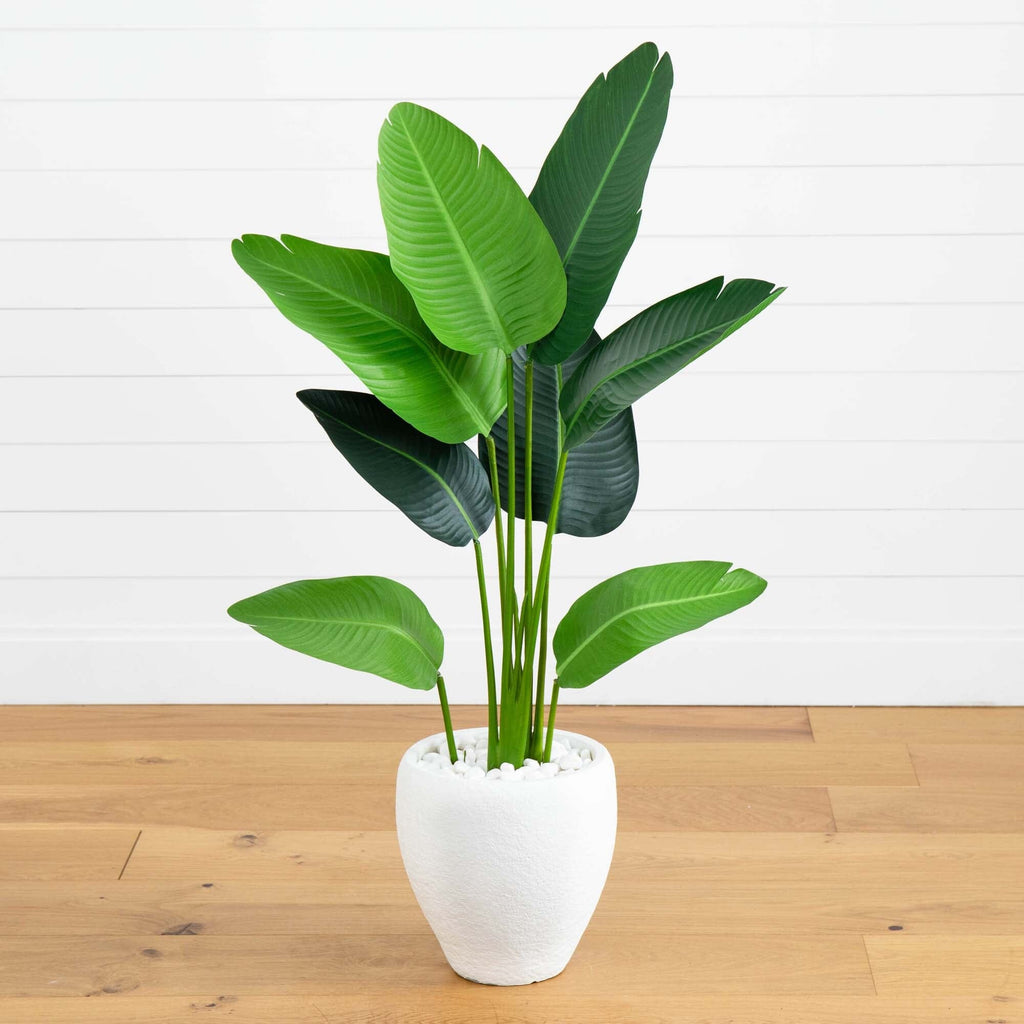 4’ Traveler's Artificial Palm Tree in Oval Planter