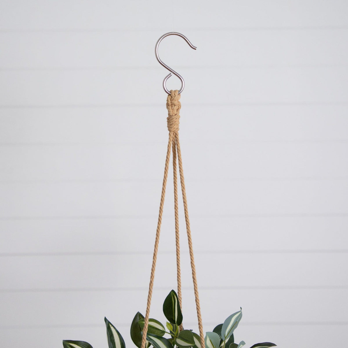 Artificial Wandering Jew & String of Hearts Hanging Plant - Set of 2