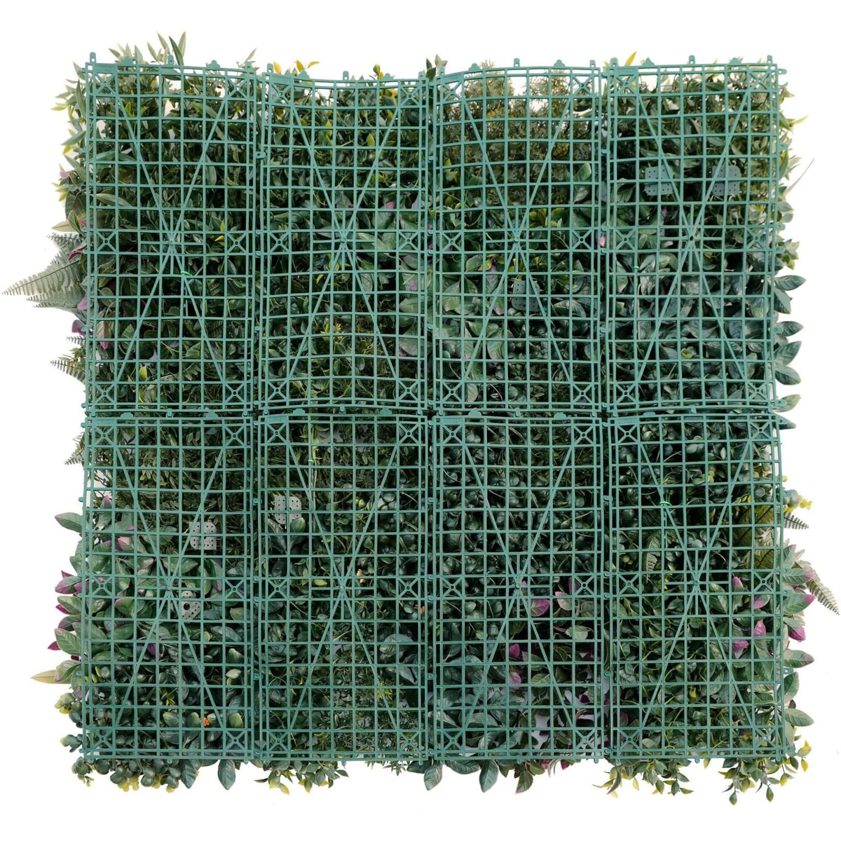 Country Fern Artificial Vertical Garden Green Wall Panel 40×40in 11 SQ FT – UV Resistant – Commercial Grade