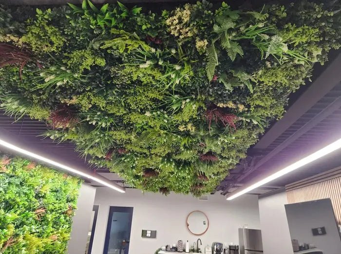 Sample Panel – Lush Spring Vertical Garden (Small Sample)