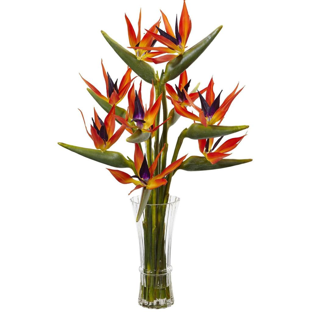 Large Birds of Paradise in Vase