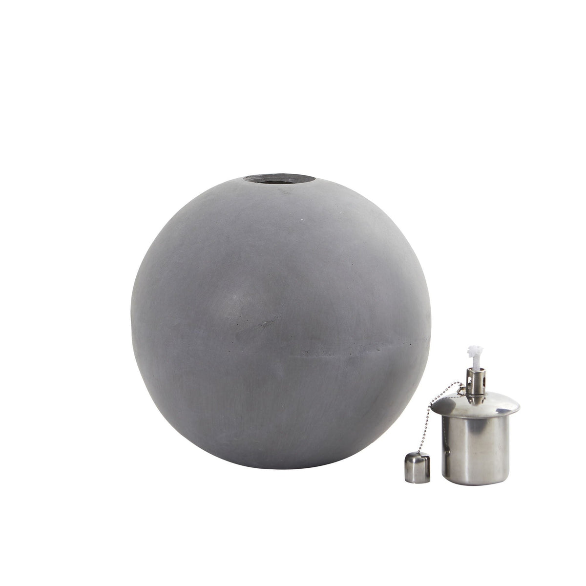 Outdoor Sphere Shaped Oil Lamp