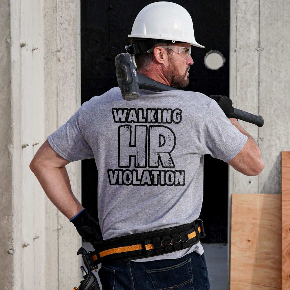 HR Violation - Safety Yellow T-Shirt
