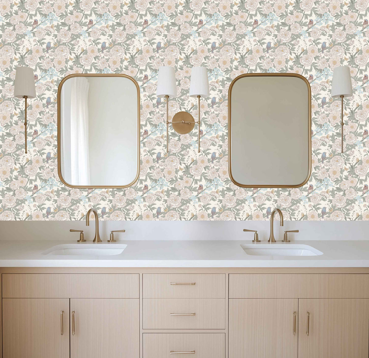 Bertie Wallpaper by Katie Lyn Designs