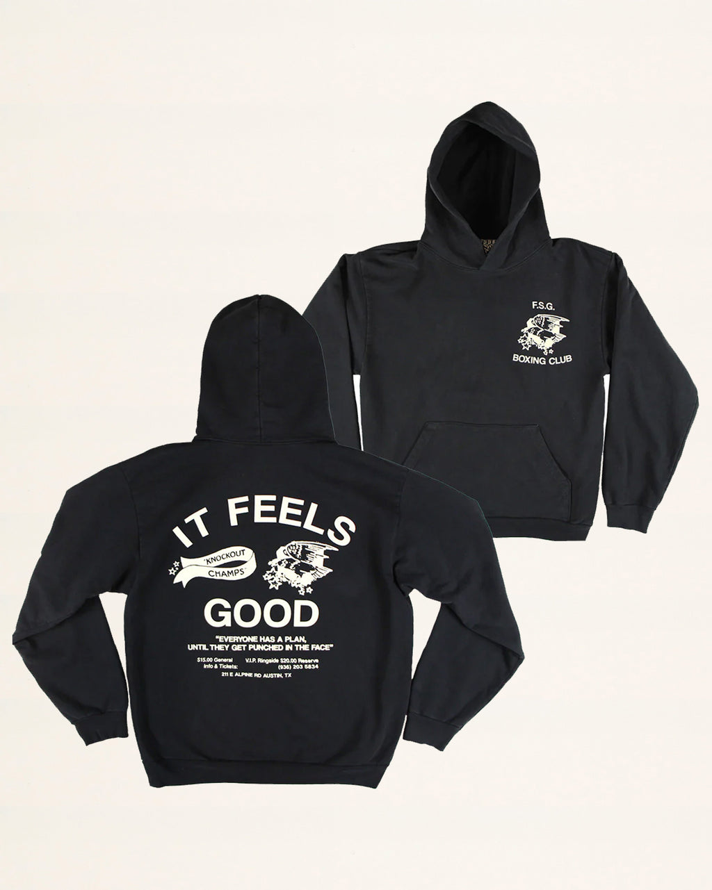 Boxing Club Hoodie - LAST CHANCE!
