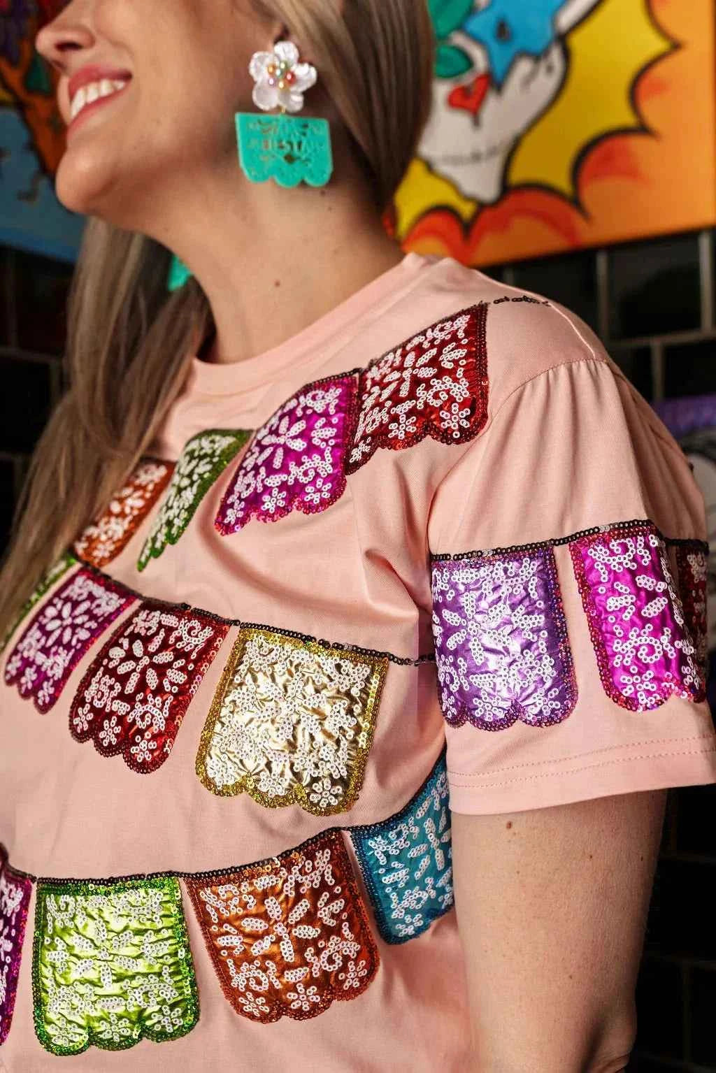 Brianna Cannon-Paper Picado T-Shirt