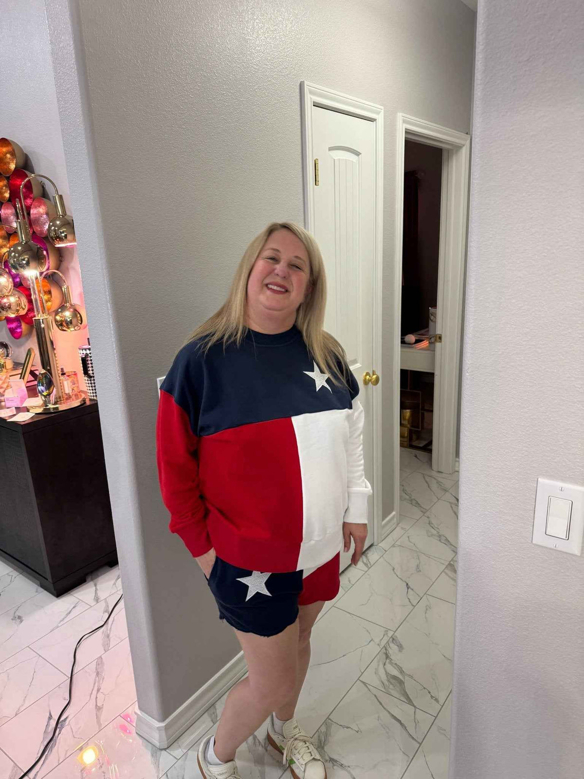 Brianna Cannon Texas Flag Sweatshirt