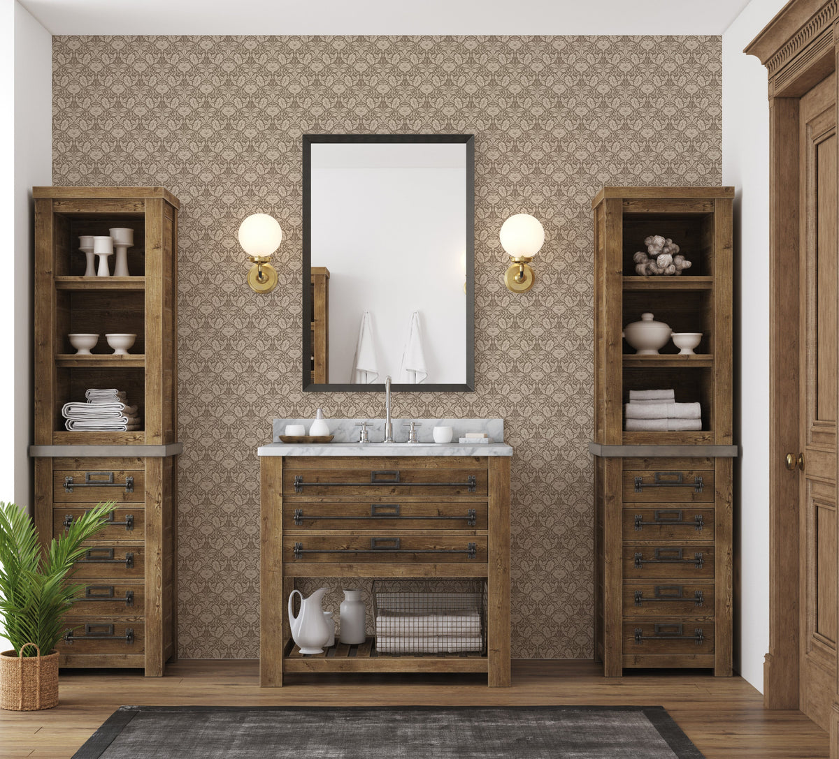 Theodora Wallpaper by Daphne and Sage