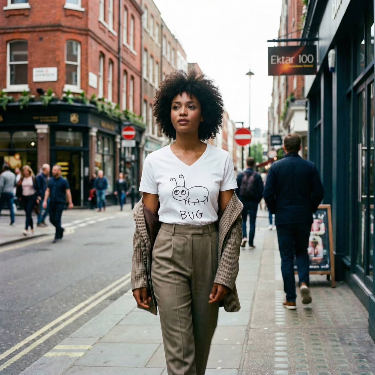 Bug - V-neck Tee