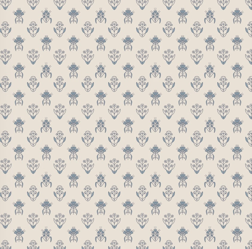Laina Wallpaper by Quirky Paisley Designs