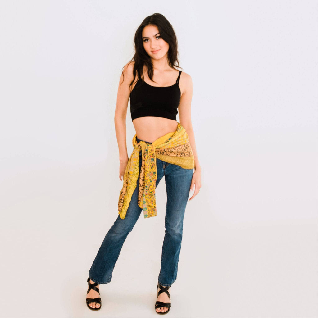 The Original Medley Scarf. ♻️ Made from Sari -Saree Magic