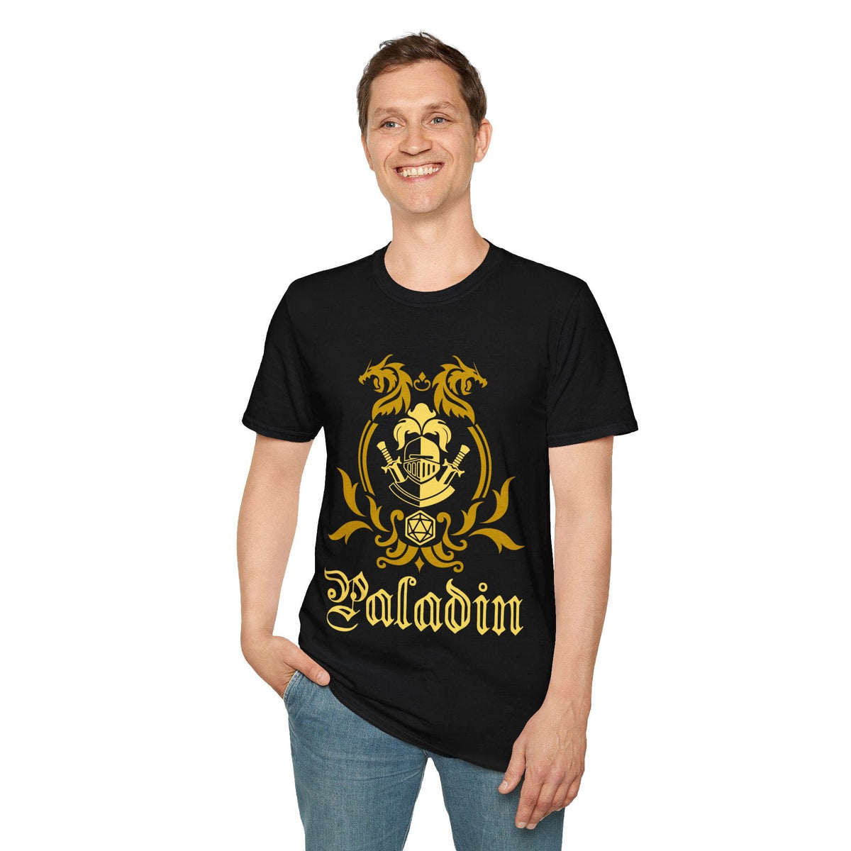 D&D Paladin Class Simple Emblem T-Shirt