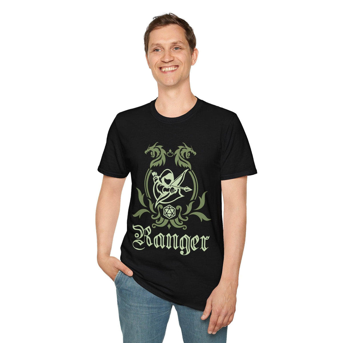 D&D Ranger Class Simple Emblem T-Shirt
