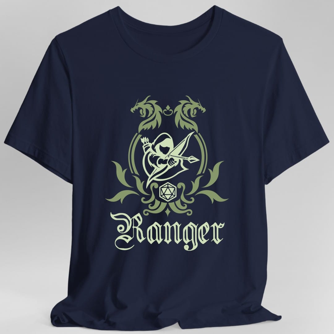 D&D Ranger Class Simple Emblem T-Shirt