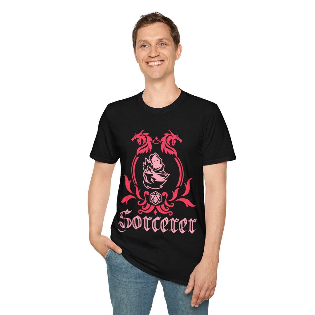 D&D Sorcerer Class Simple Emblem T-Shirt