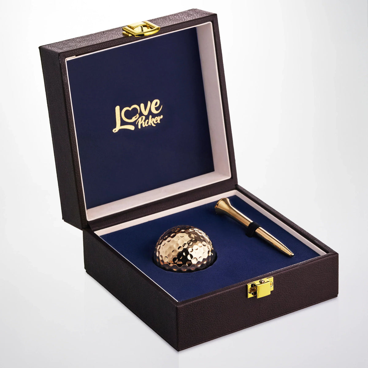24K Gold - Dipped Golf Ball & Tee Set – For the Golfer Who Has Everything