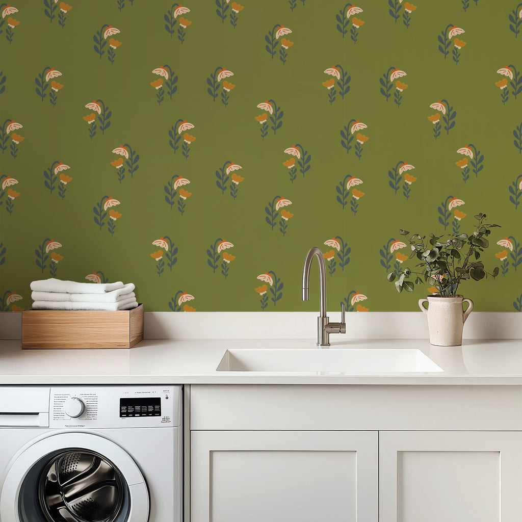 Jeanie Wallpaper by Meghan Pauley Nespeca
