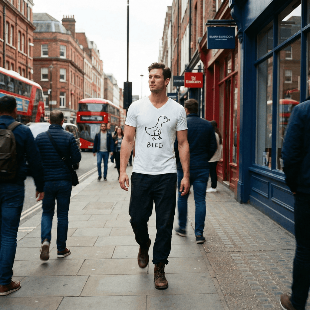Bird - V-neck Tee