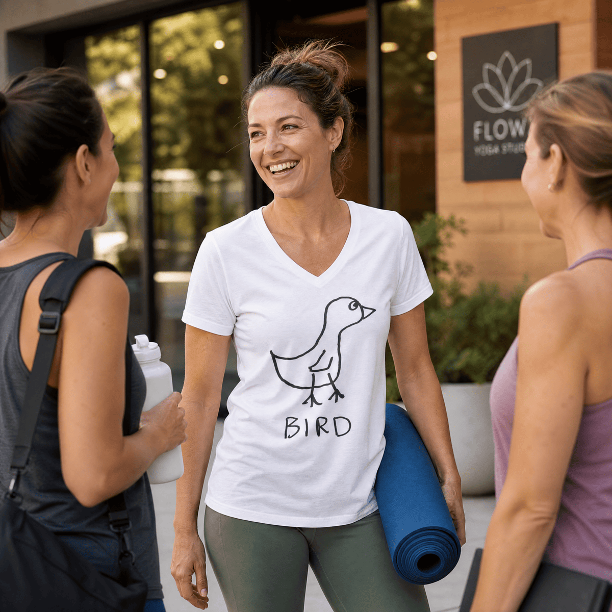 Bird - V-neck Tee